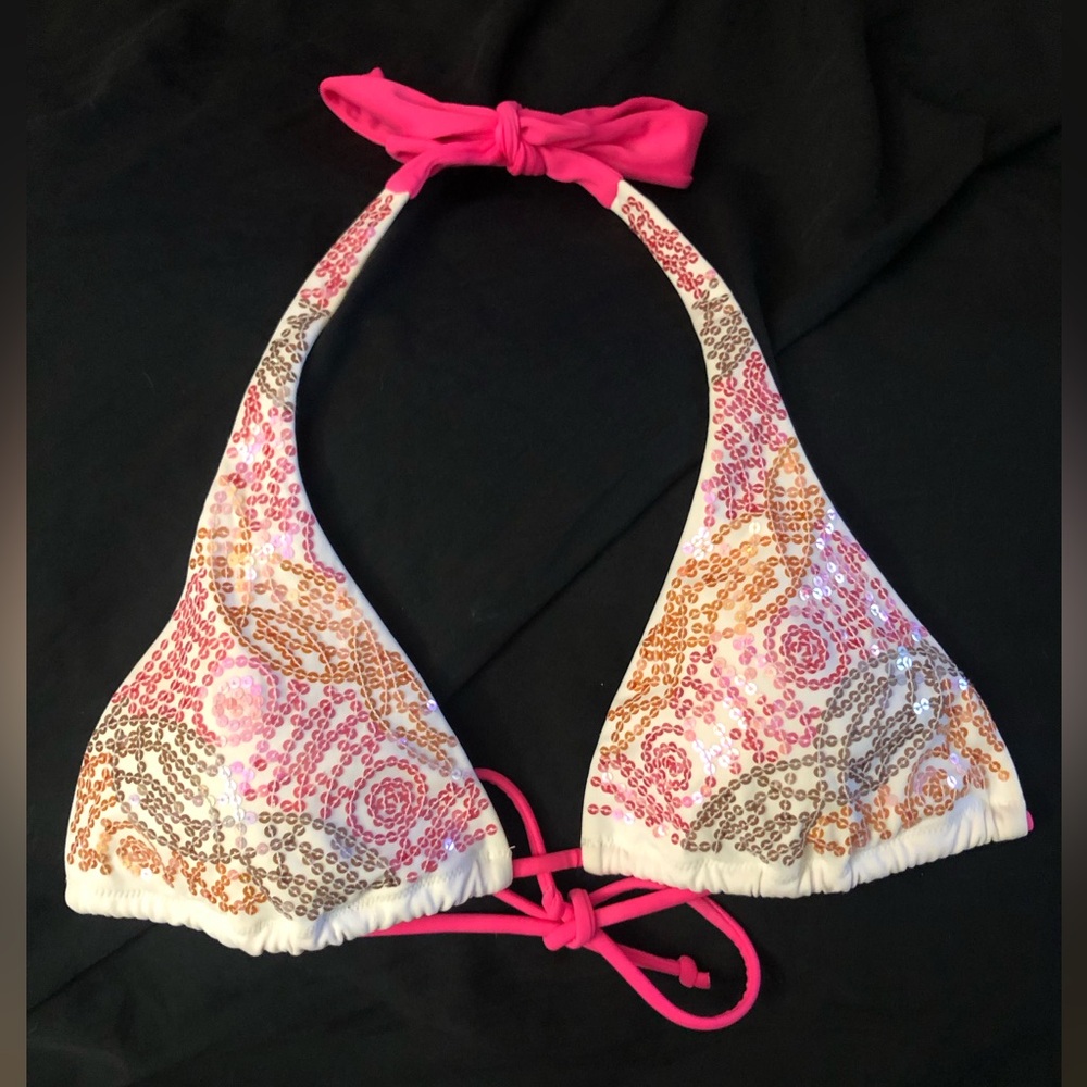 Victoria's Secret Sequined Bikini Top